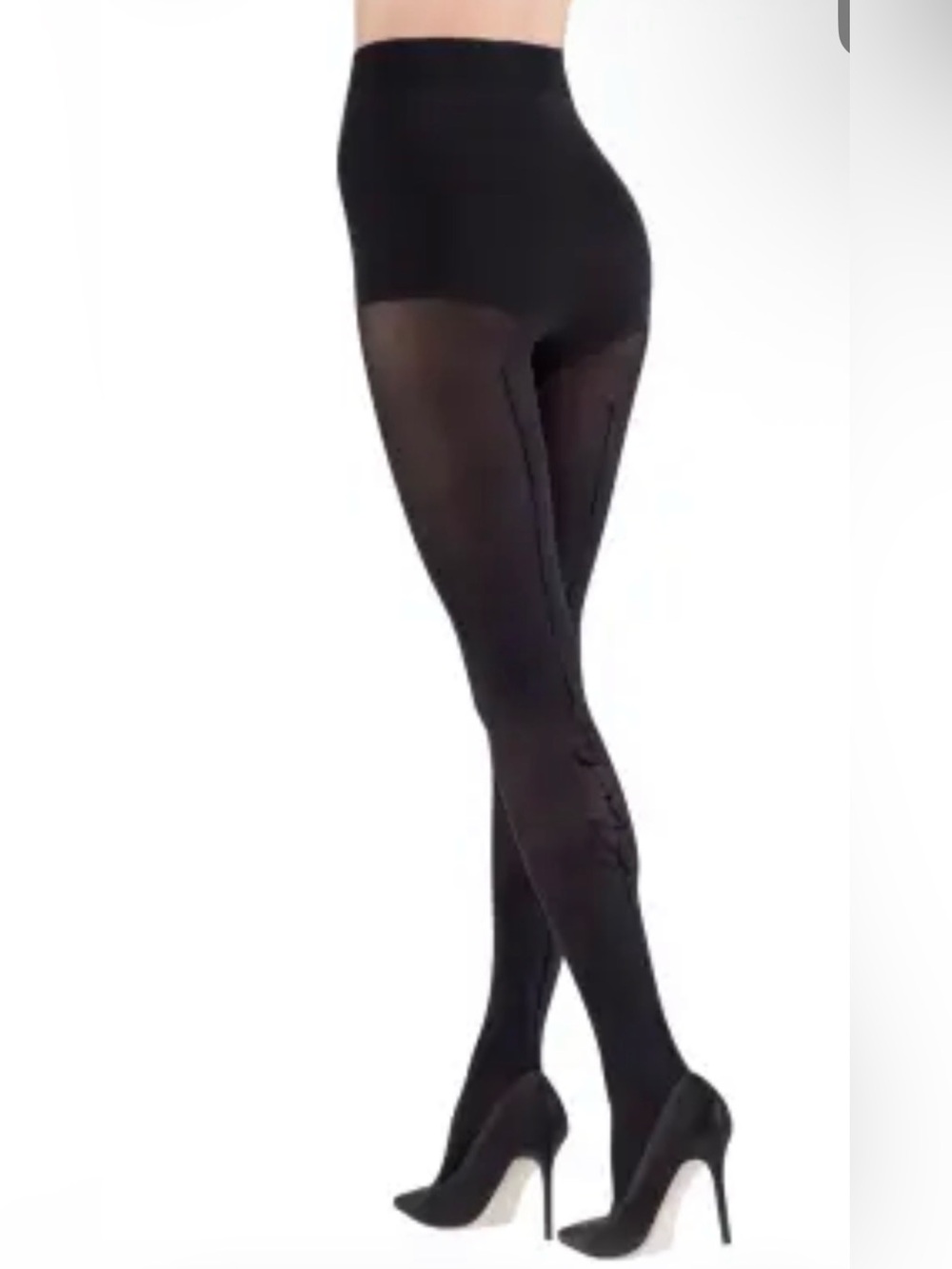 Natori Signature Backseam Opaque Tights